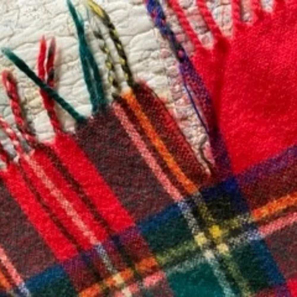 Vintage Arvic Clan Classic Wool Throw
